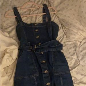 Denim dress